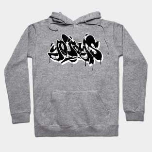 Yo Toys - Graffiti Style Throw-Up Bomb No.2 - black Hoodie